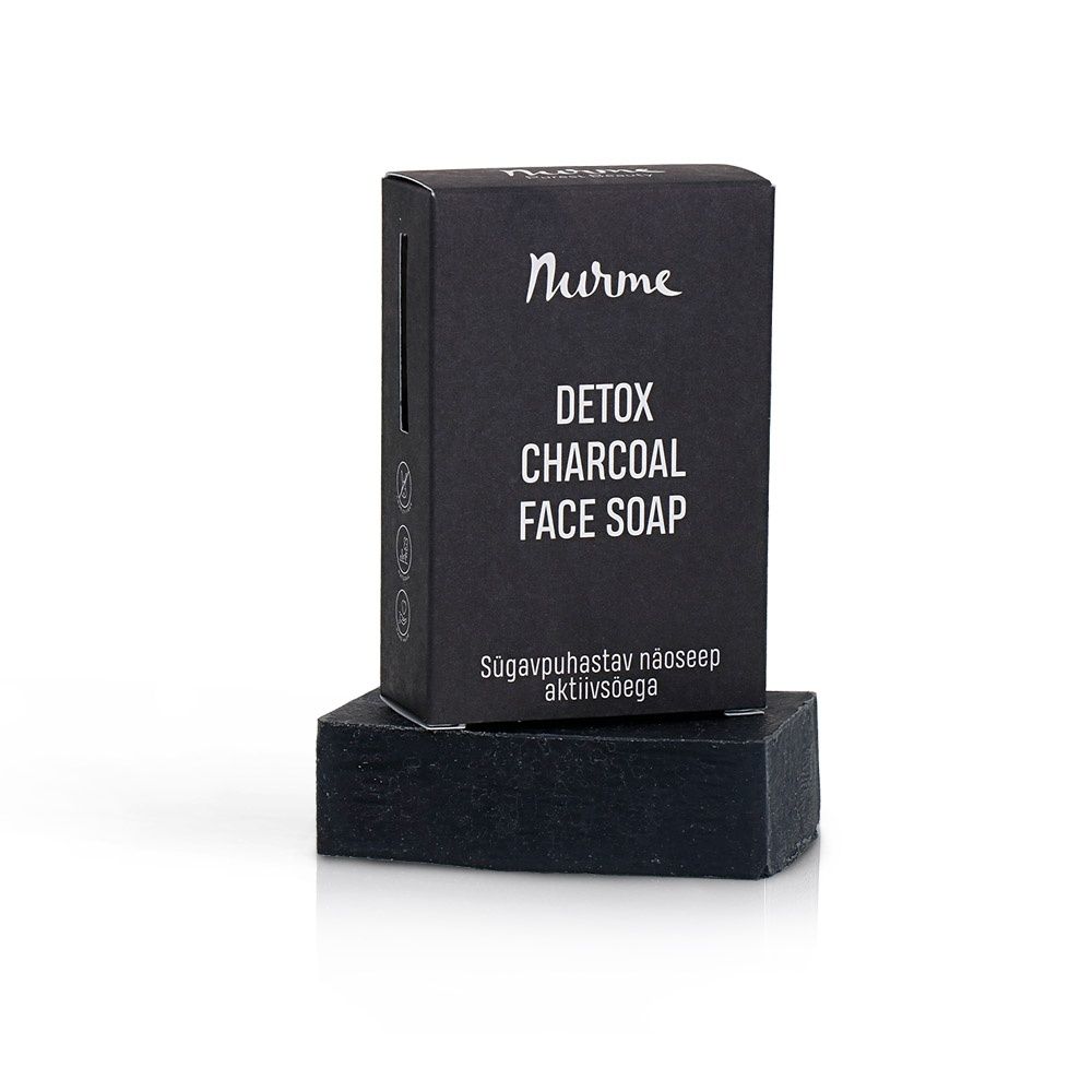 Nurme detox charcoal face soap